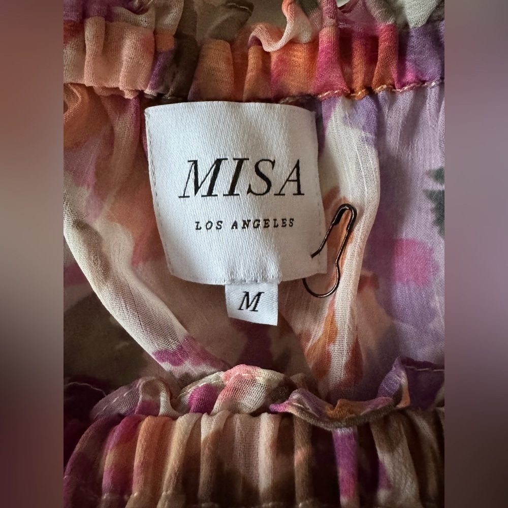 Misa Toulah Top in Sunset Blooms - Picture 3 of 4